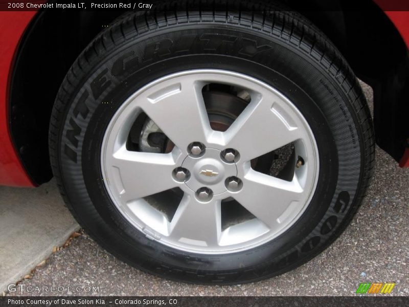 Precision Red / Gray 2008 Chevrolet Impala LT