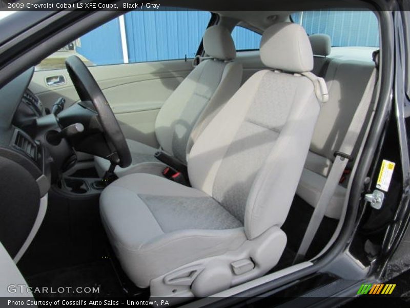 Black / Gray 2009 Chevrolet Cobalt LS XFE Coupe