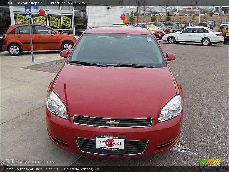 Precision Red / Gray 2008 Chevrolet Impala LT