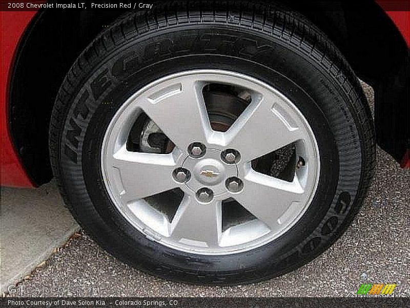 Precision Red / Gray 2008 Chevrolet Impala LT