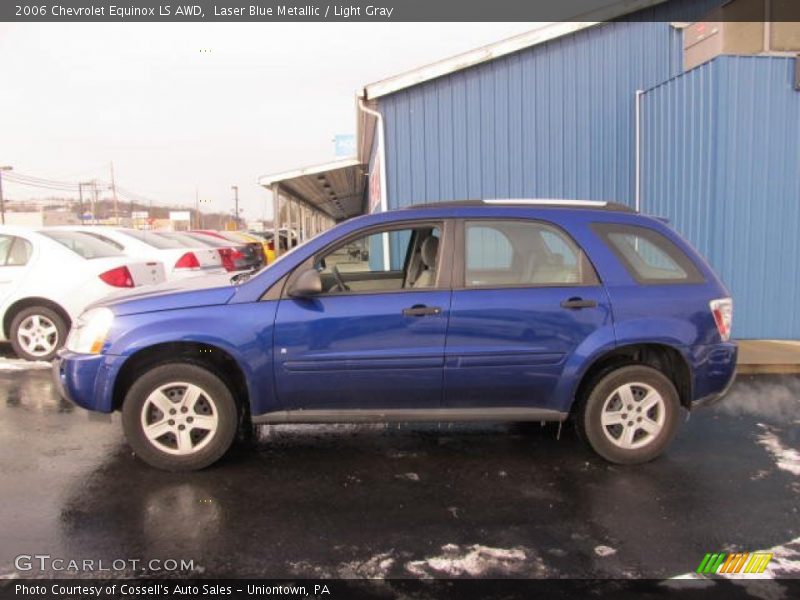 Laser Blue Metallic / Light Gray 2006 Chevrolet Equinox LS AWD