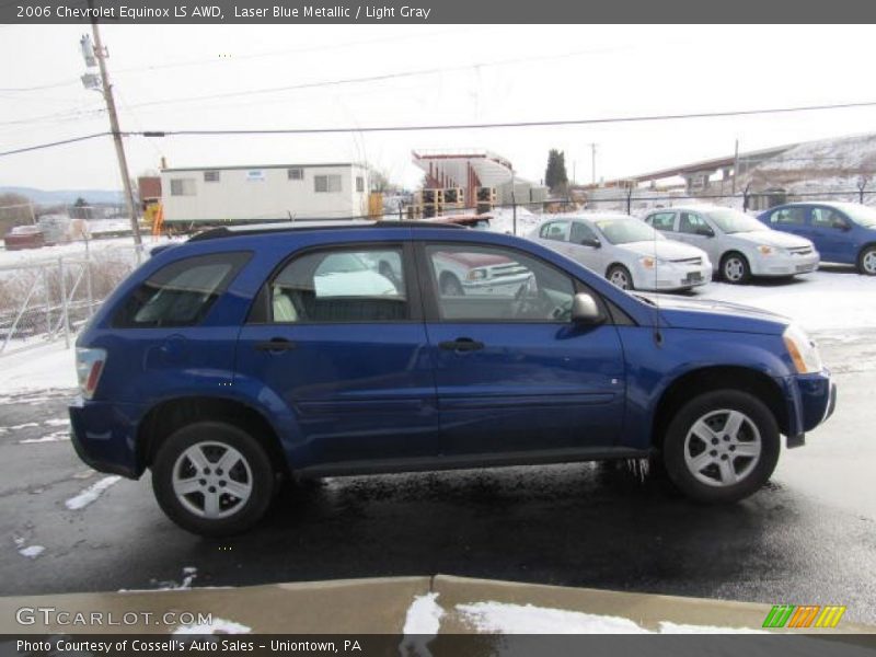 Laser Blue Metallic / Light Gray 2006 Chevrolet Equinox LS AWD