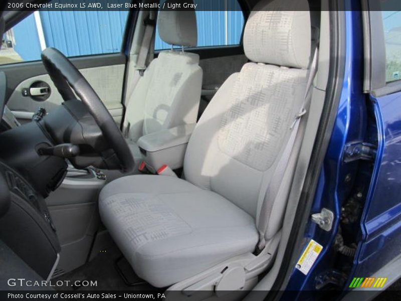 Laser Blue Metallic / Light Gray 2006 Chevrolet Equinox LS AWD