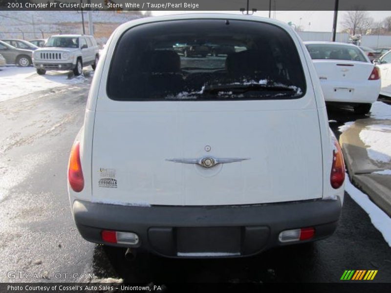 Stone White / Taupe/Pearl Beige 2001 Chrysler PT Cruiser Limited