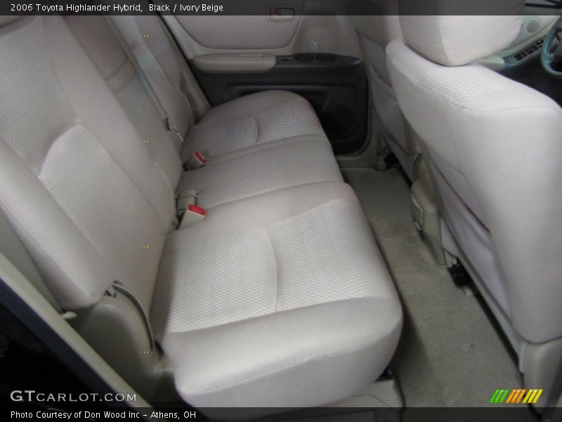 Black / Ivory Beige 2006 Toyota Highlander Hybrid