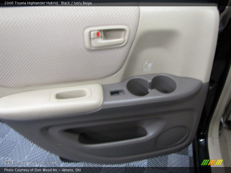 Black / Ivory Beige 2006 Toyota Highlander Hybrid