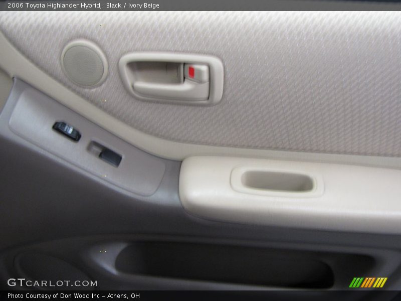 Black / Ivory Beige 2006 Toyota Highlander Hybrid