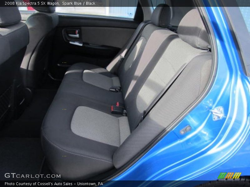 Spark Blue / Black 2008 Kia Spectra 5 SX Wagon