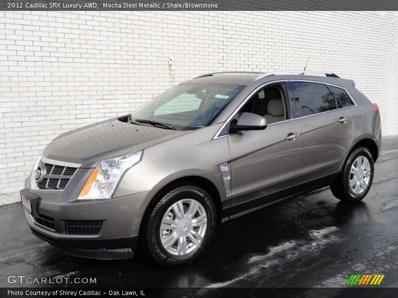 Mocha Steel Metallic / Shale/Brownstone 2012 Cadillac SRX Luxury AWD