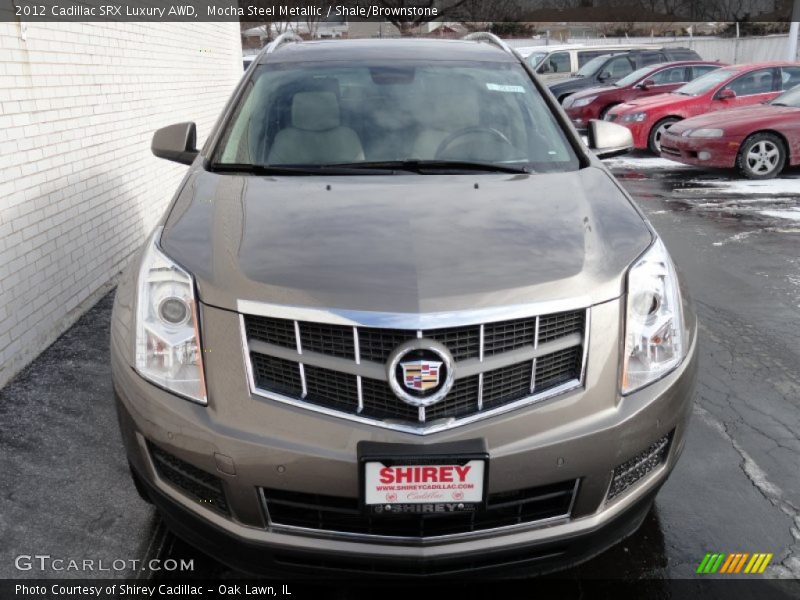 Mocha Steel Metallic / Shale/Brownstone 2012 Cadillac SRX Luxury AWD