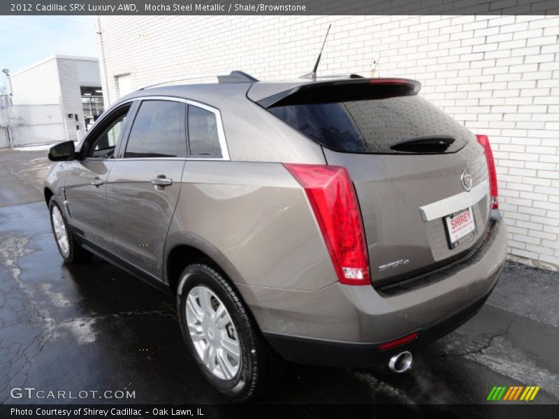 Mocha Steel Metallic / Shale/Brownstone 2012 Cadillac SRX Luxury AWD