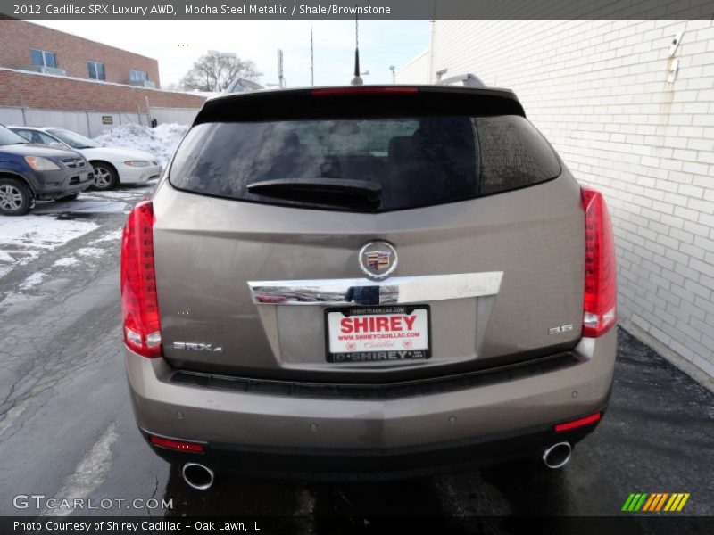 Mocha Steel Metallic / Shale/Brownstone 2012 Cadillac SRX Luxury AWD