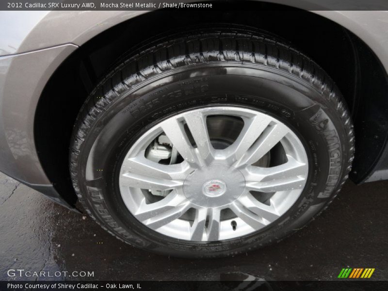 Mocha Steel Metallic / Shale/Brownstone 2012 Cadillac SRX Luxury AWD