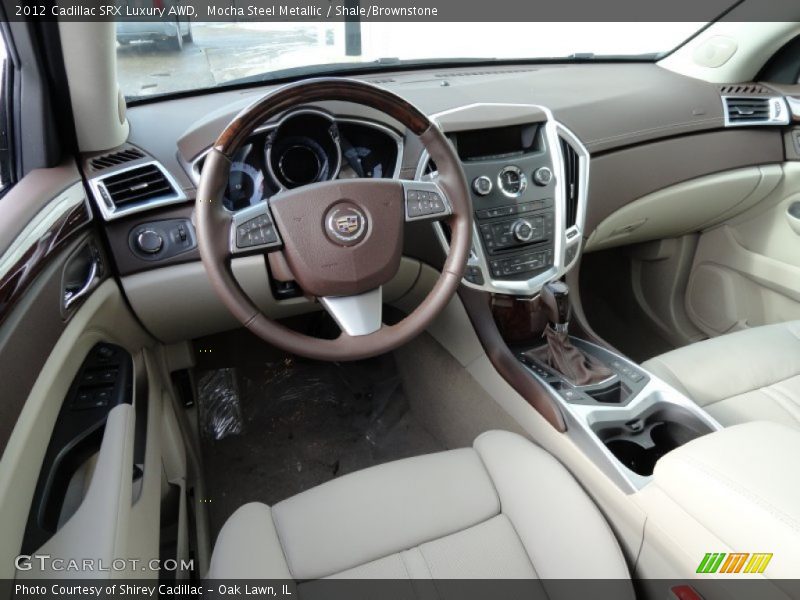 Mocha Steel Metallic / Shale/Brownstone 2012 Cadillac SRX Luxury AWD