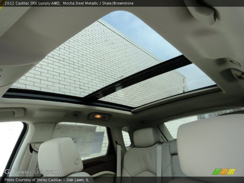 Mocha Steel Metallic / Shale/Brownstone 2012 Cadillac SRX Luxury AWD