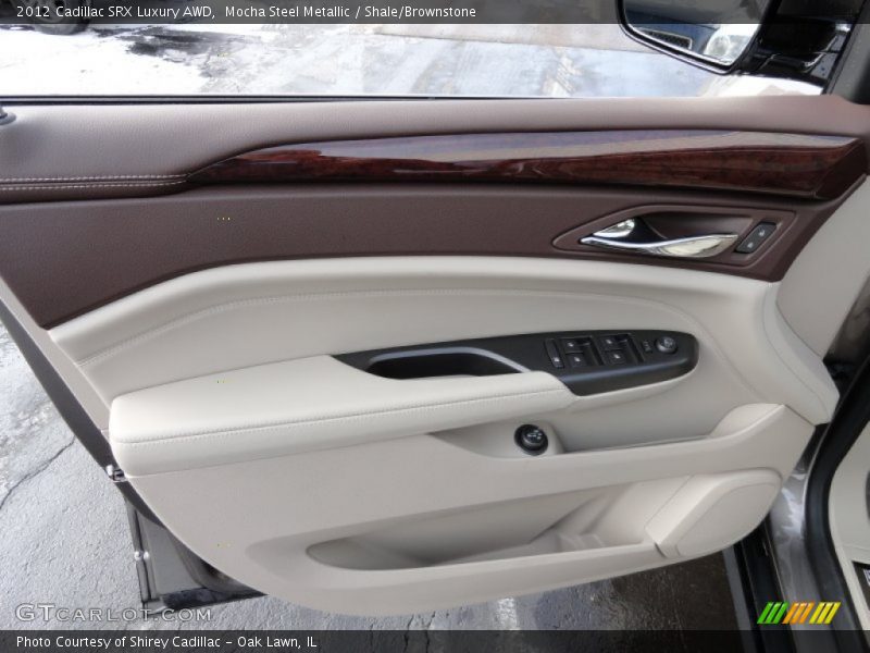 Mocha Steel Metallic / Shale/Brownstone 2012 Cadillac SRX Luxury AWD