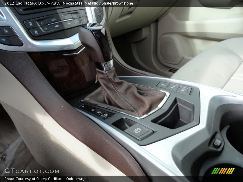 Mocha Steel Metallic / Shale/Brownstone 2012 Cadillac SRX Luxury AWD