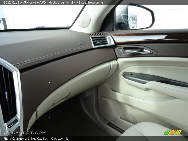 Mocha Steel Metallic / Shale/Brownstone 2012 Cadillac SRX Luxury AWD
