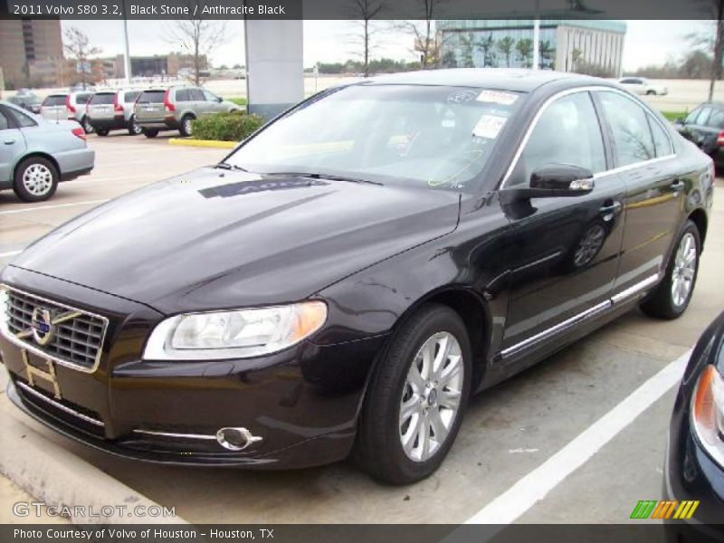 Black Stone / Anthracite Black 2011 Volvo S80 3.2