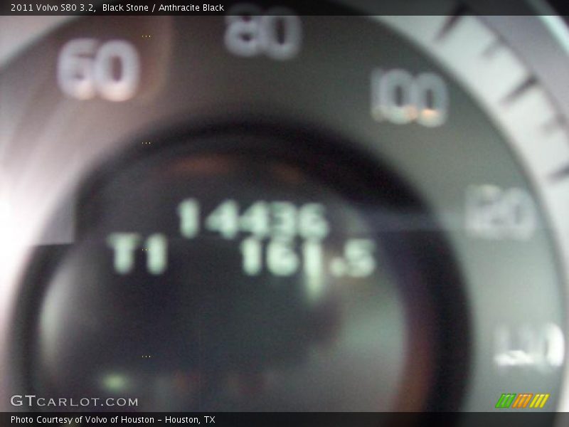 Black Stone / Anthracite Black 2011 Volvo S80 3.2