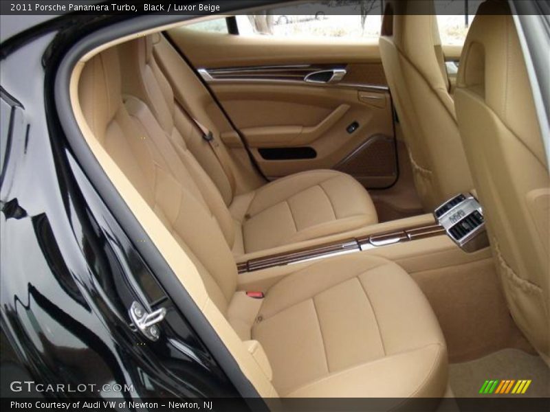 Rear Seat of 2011 Panamera Turbo