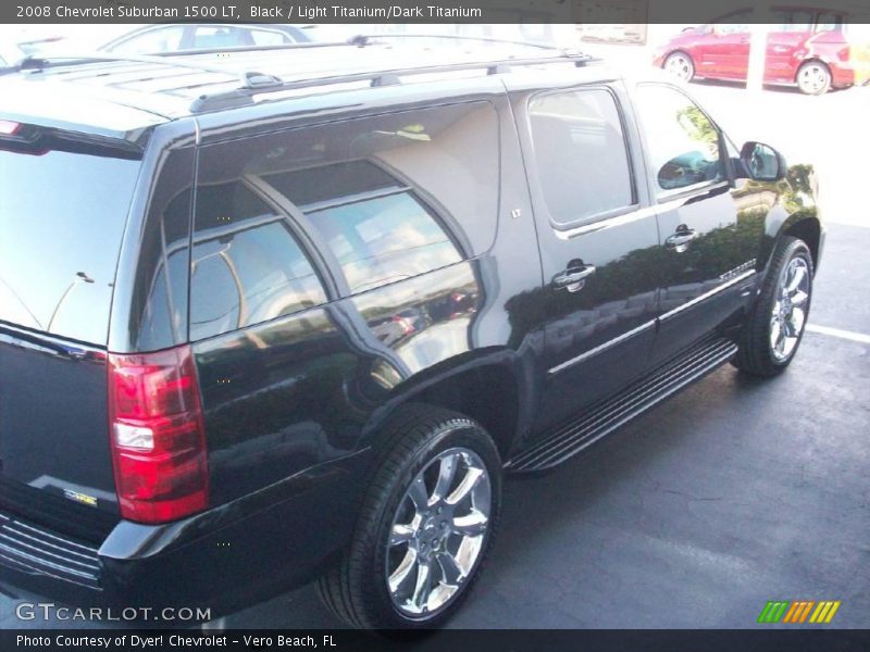 Black / Light Titanium/Dark Titanium 2008 Chevrolet Suburban 1500 LT