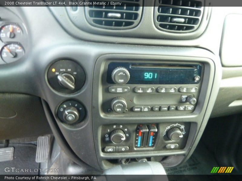 Black Granite Metallic / Ebony 2008 Chevrolet TrailBlazer LT 4x4