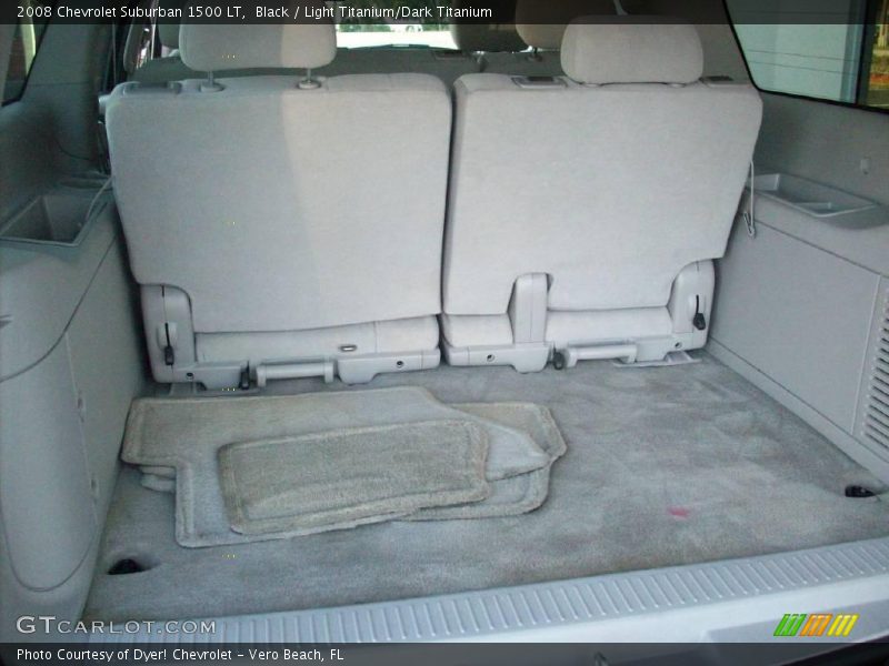 Black / Light Titanium/Dark Titanium 2008 Chevrolet Suburban 1500 LT