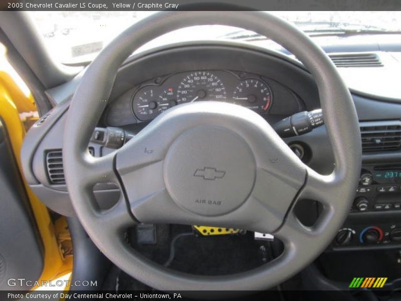  2003 Cavalier LS Coupe Steering Wheel