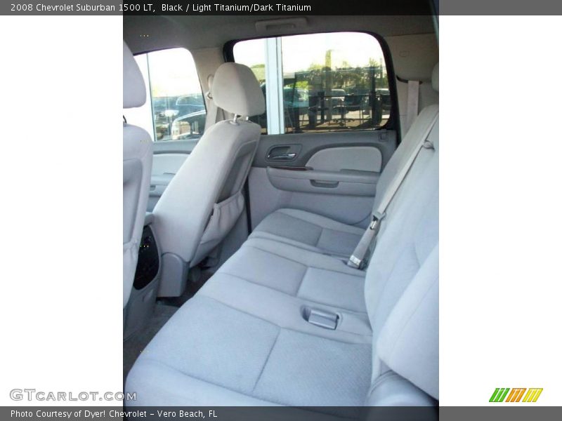 Black / Light Titanium/Dark Titanium 2008 Chevrolet Suburban 1500 LT