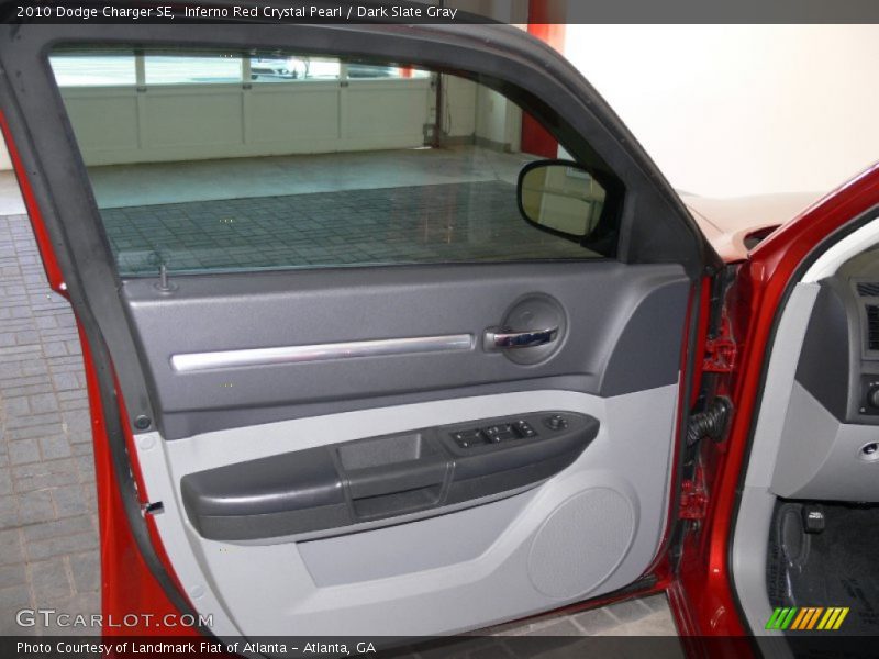 Inferno Red Crystal Pearl / Dark Slate Gray 2010 Dodge Charger SE