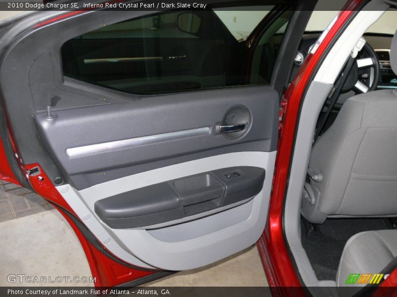 Inferno Red Crystal Pearl / Dark Slate Gray 2010 Dodge Charger SE