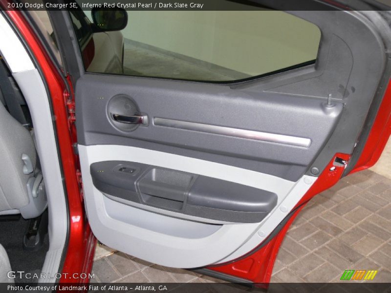Inferno Red Crystal Pearl / Dark Slate Gray 2010 Dodge Charger SE