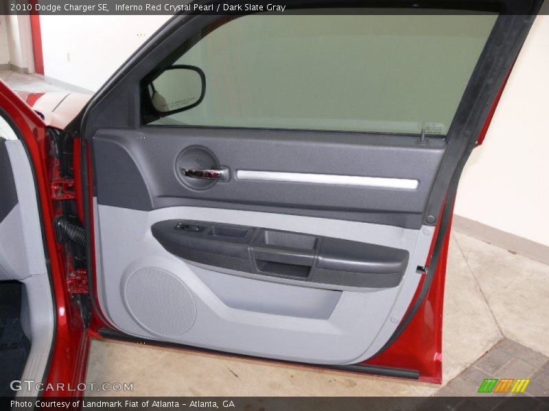 Inferno Red Crystal Pearl / Dark Slate Gray 2010 Dodge Charger SE