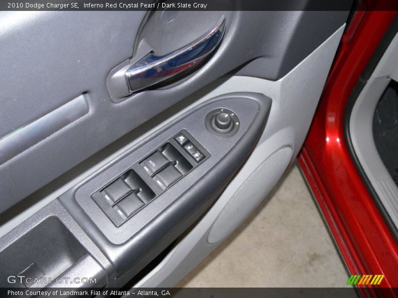Inferno Red Crystal Pearl / Dark Slate Gray 2010 Dodge Charger SE