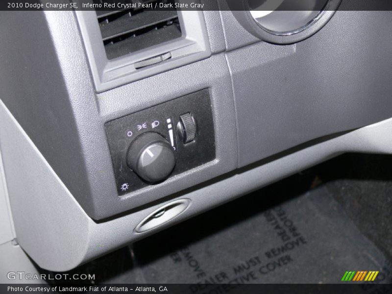 Inferno Red Crystal Pearl / Dark Slate Gray 2010 Dodge Charger SE