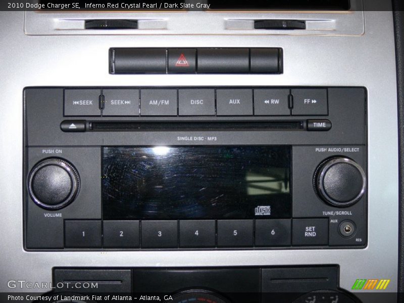 Inferno Red Crystal Pearl / Dark Slate Gray 2010 Dodge Charger SE