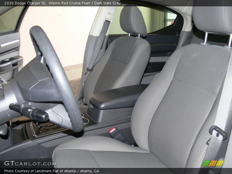 Inferno Red Crystal Pearl / Dark Slate Gray 2010 Dodge Charger SE