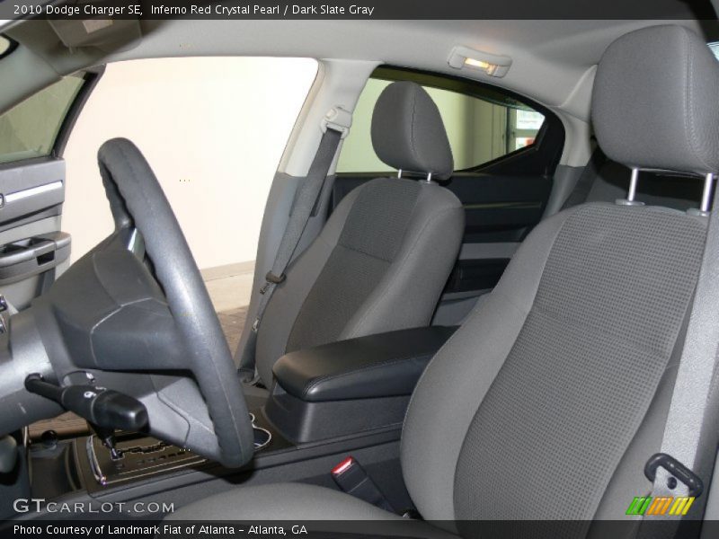 Inferno Red Crystal Pearl / Dark Slate Gray 2010 Dodge Charger SE