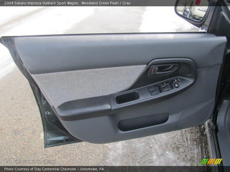 Woodland Green Pearl / Gray 2004 Subaru Impreza Outback Sport Wagon