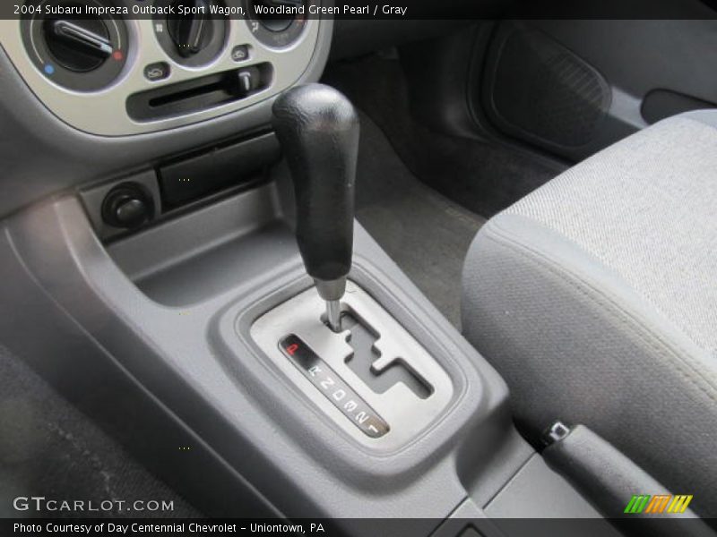 Woodland Green Pearl / Gray 2004 Subaru Impreza Outback Sport Wagon
