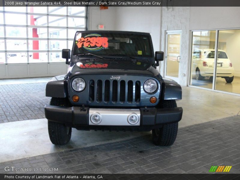 Steel Blue Metallic / Dark Slate Gray/Medium Slate Gray 2008 Jeep Wrangler Sahara 4x4
