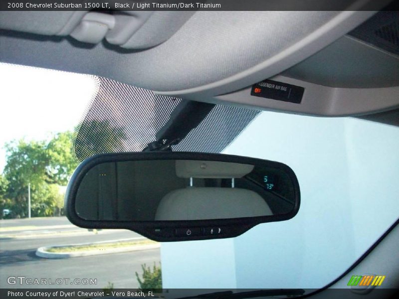 Black / Light Titanium/Dark Titanium 2008 Chevrolet Suburban 1500 LT
