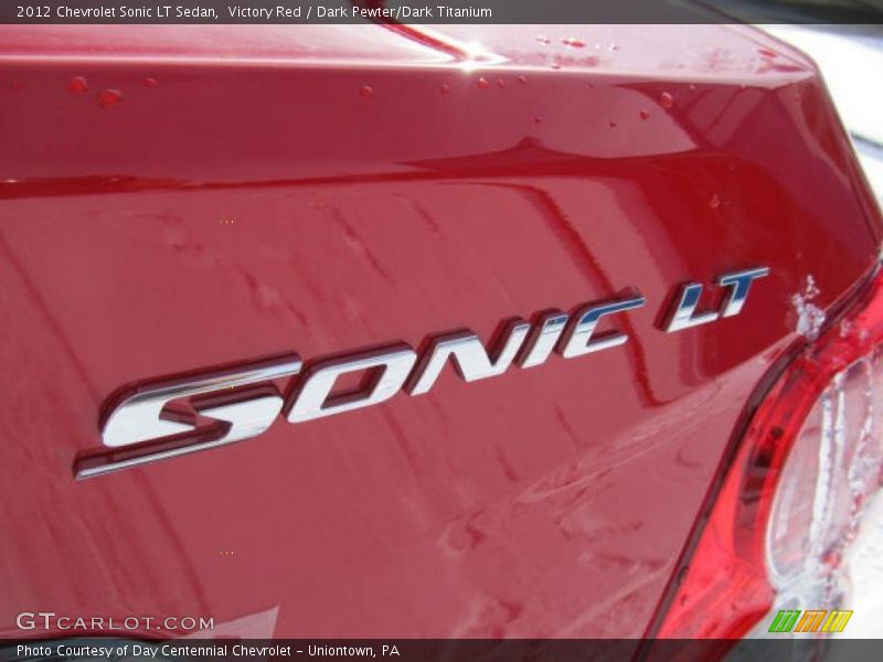Victory Red / Dark Pewter/Dark Titanium 2012 Chevrolet Sonic LT Sedan