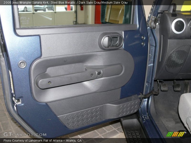 Steel Blue Metallic / Dark Slate Gray/Medium Slate Gray 2008 Jeep Wrangler Sahara 4x4