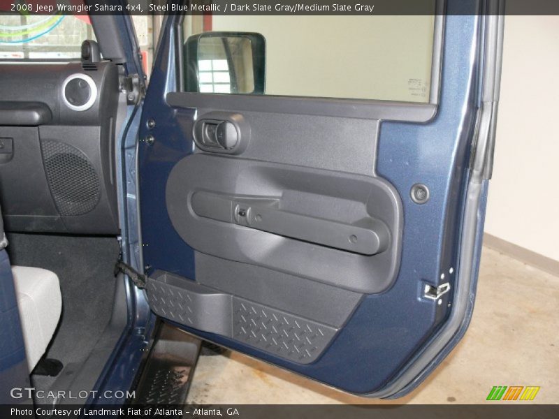 Steel Blue Metallic / Dark Slate Gray/Medium Slate Gray 2008 Jeep Wrangler Sahara 4x4