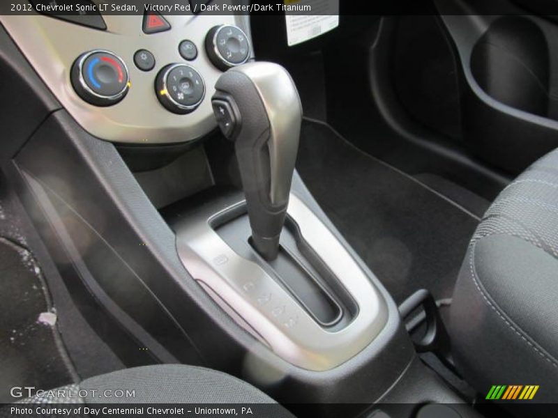 Victory Red / Dark Pewter/Dark Titanium 2012 Chevrolet Sonic LT Sedan