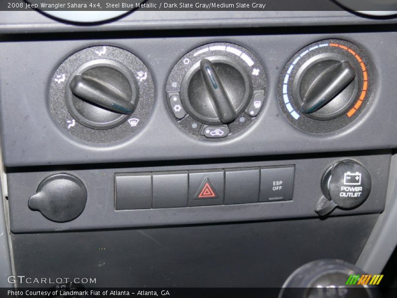 Steel Blue Metallic / Dark Slate Gray/Medium Slate Gray 2008 Jeep Wrangler Sahara 4x4