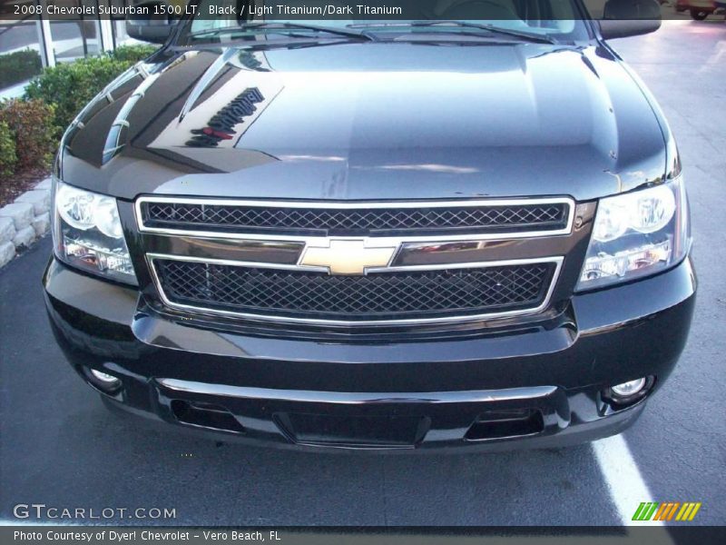 Black / Light Titanium/Dark Titanium 2008 Chevrolet Suburban 1500 LT