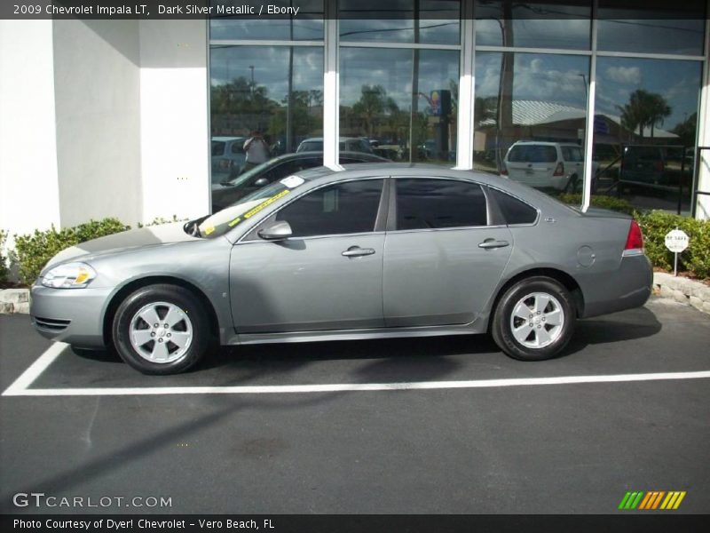 Dark Silver Metallic / Ebony 2009 Chevrolet Impala LT